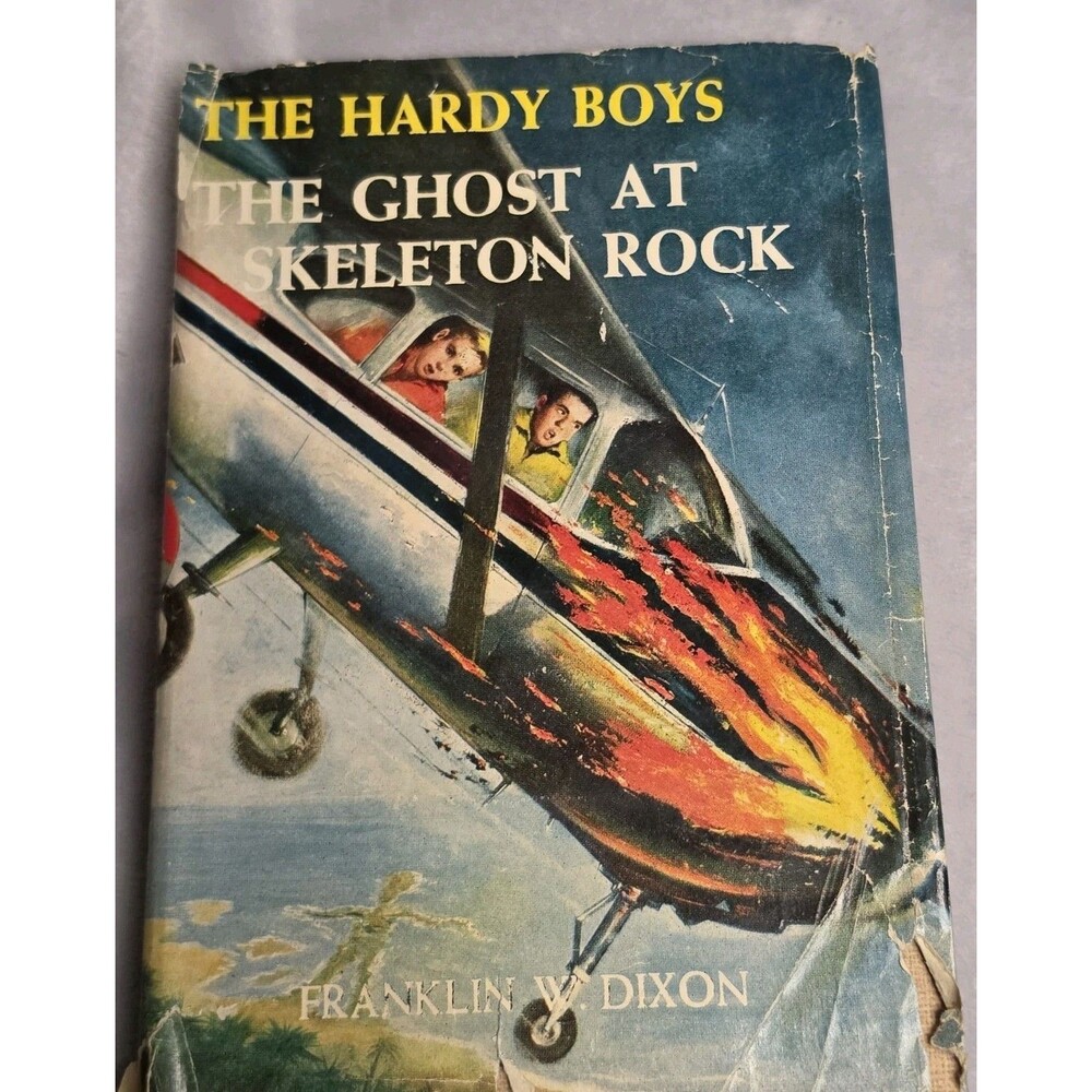 Hardy Boys #37 The Ghost at Skeleton Rock, Franklin W. Dixon, w/Dust Jacket